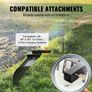60 Inch Tow Behind Landscape Rake Heavy Duty 21 Tine Steel ATV Lawn Rake Image 4