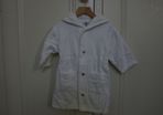 Petit Bateau White Velour Beach/Bath Robe Age 18 Months (81cm)