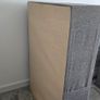 double bed with mattress and headboard Image 2