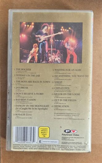 Thin Lizzy VHS
