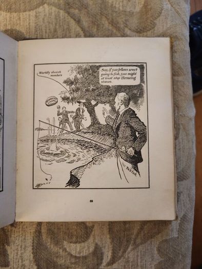 Christian Cartoons  By E.j. Pace. Vintage 1922 Hardback In Fair Condition.