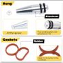 NEW Car Swirl Flap Blank Bung Flaps Removal Plug With 4 Gaskets For BMW N47 2.0D Engine Repair Replacement Accessories Kit Image 6