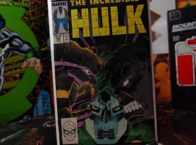 The Incredible Hulk ! Issue #350 ! Hulk vs Thing Battle ! 1988 ! by Marvel !