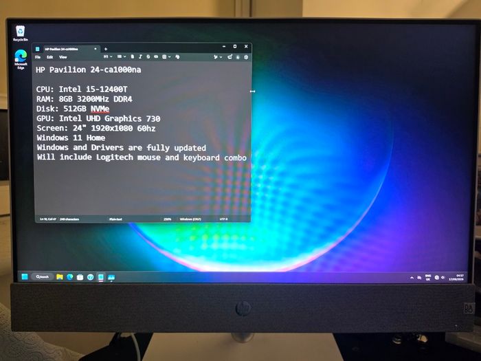 HP Pavilion 24-ca1000na All-in-One PC