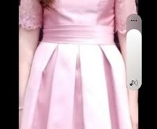 Pink Confirmation Dress