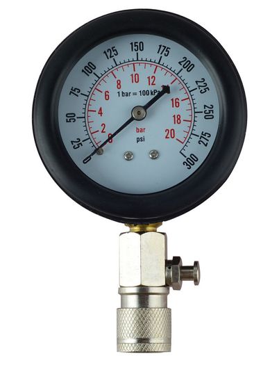 Petrol Engine Compression Tester Kit Set For Cars and Motorcycles