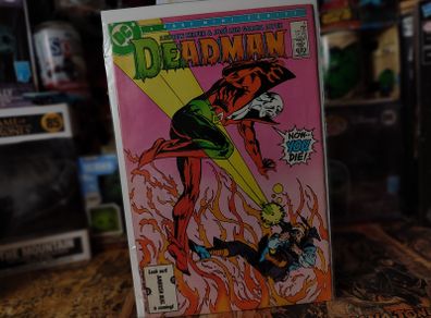 Deadman ! Issue #4 ! by John Byrne ! Copper Age Comic from 1986 ! by DC Comics !