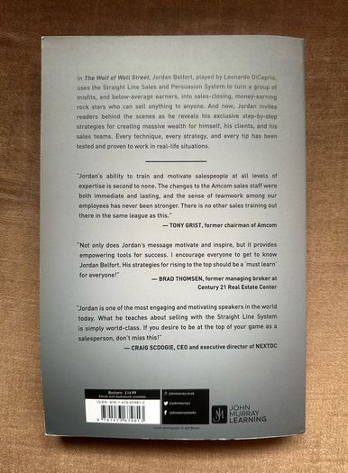 Book - Way Of The Wolf by Jordan Belfort