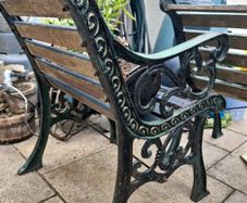 Cast Iron garden chairs