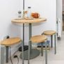 Tiptoe MOKA bistro table - solid oak Image 5