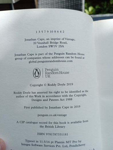 Roddy Doyle First Edition