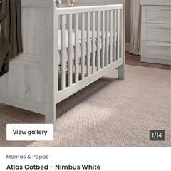 Mamas & Papas Cotbed & Mattress
