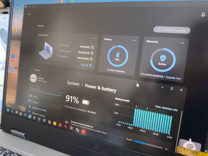Gaming Laptop Lenovo Loq i5 12450HX 8/12 RTX3050 6gb 95w 16gb Ddr5 512GB Nvme 144hz Win11 Rgb