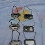 6 X Vintage Silver Plated Decanter Labels Image 2