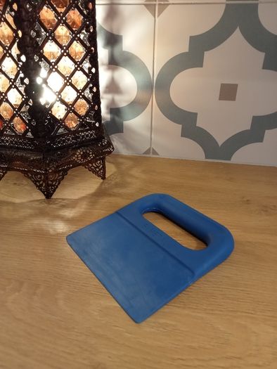 GI Metal Dough Cutter / Scraper / Spatula (13.5cm wide, 14.5cm long)