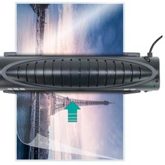 Texet 78211V  Laminator for A3, A4, A5, A6 and A7 formats, black