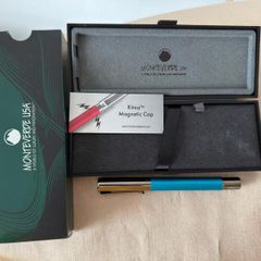 Monteverde Ritma Fountain Pen - Blue - 1.1 stub nib