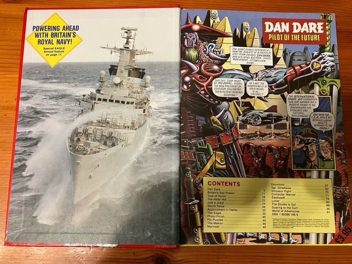 Comic: 'Eagle' annual 1991