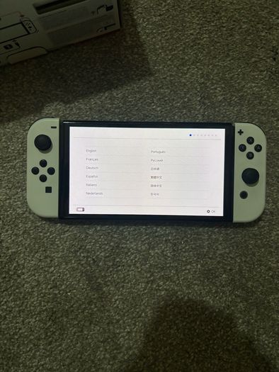 Nintendo Switch OLED + Case, Pro controller, case and game