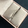 Sterling silver HHN designer ring - band Image 2