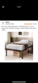 Single bed frame