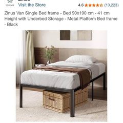 Single bed frame