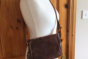 Bnwts Rowallan Distressed Handmade brown Leather Bag
