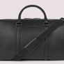 Duchamp Leather Holdall Bag Black Image 2