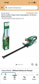 Bosch hedge cutter