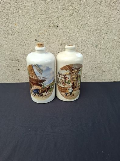 By post only 2 pottery bottles