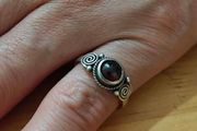 Sterling Silver Ring - Size L - Stamped for Silver (S68)