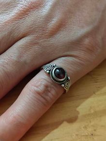Sterling Silver Ring - Size L - Stamped for Silver (S68)