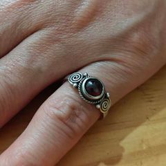 Sterling Silver Ring - Size L - Stamped for Silver (S68)