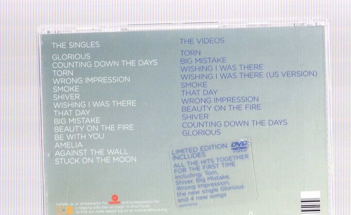 Natalie Imbruglia - Glorious - The Singles 97 - 07 (cd & Dvd)