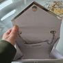 Silver Clutch bag Image 3