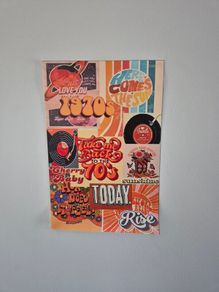 1970s Canvas Poster