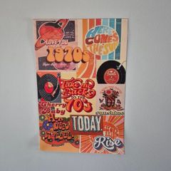 1970s Canvas Poster