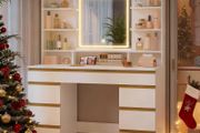 LED Vanity Dressing Table with LED Mirror