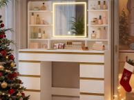 main image for ad LED Vanity Dressing Table with LED Mirror