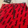 Banned Apparel Red Women's Trousers Size L Image 5