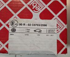 Bmw series 1 F20 Rear Brake disc