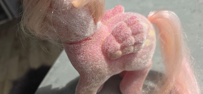 Hippity Hop Rabbits So Soft SS Ponies HTF MLP G1 My Little Pony