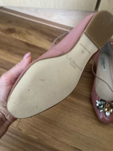 Lk Bennett  Jewel flats. Size 37. Like a new