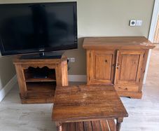 TV Stand, Drinks Cabinet & Coffee Table,