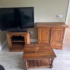 TV Stand, Drinks Cabinet & Coffee Table,