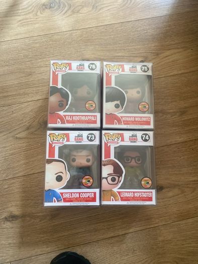 Big bang theory Funko pop comic con exclusive