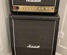 Marshall DSL20HR Valve Amp Head plus MX212AR Cabinet. As New Condition