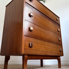Vintage Retro Mid Century Chest of Drawers