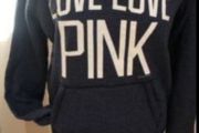 hoodie Victoria secrets hoodie medium denim blue shade