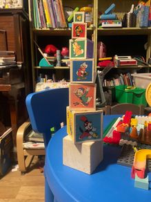 Vintage Disney Stacking blocks